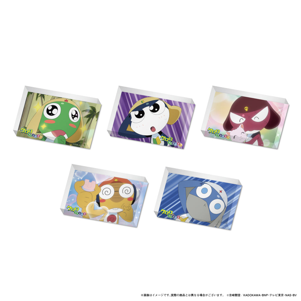 Amazon.co.jp: ケロロ軍曹 韓国限定 アクリルブロック ギロロ ガルル AXVB : ホビー ケロロ軍曹 アクリル