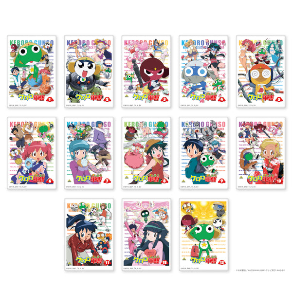 年額会員】DVDジャケット 缶マグネット（全13種類ランダム） – ケロロ